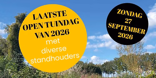 Open Tuindag mét standhouders — open-dag in Drenthe