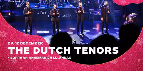 The Dutch Tenors – Kerstspecial — muziek in Drenthe