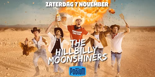 The Hillbilly Moonshiners — muziek in Drenthe